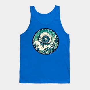 "Capricorn Elegance: Celestial Symphony"- Zodiac Horoscope Star Signs Tank Top